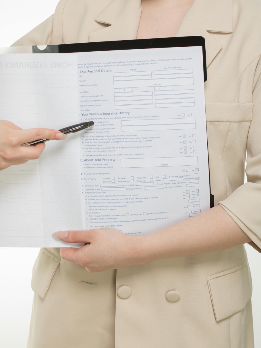 Credit paperwork